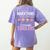 Just Kidding I Chase Toddlers Daycare Provider Nanny Teacher Women's Comfort Colors T-Shirt Back Print Violet Just Kidding I Chase Toddlers Daycare Provider Nanny Teacher Women's Comfort Colors T-Shirt Back Print Violet