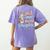 Just One More Chapter Book Reading Floral Teacher Book Lover Women's Comfort Colors T-Shirt Back Print Violet Just One More Chapter Book Reading Floral Teacher Book Lover Women's Comfort Colors T-Shirt Back Print Violet