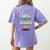 I Just Like To Teach Teaching My Favorite Christmas Teacher Women's Comfort Colors T-Shirt Back Print Violet I Just Like To Teach Teaching My Favorite Christmas Teacher Women's Comfort Colors T-Shirt Back Print Violet