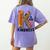 K Is For Kindness Unity Day Teacher Kids Women's Comfort Colors T-Shirt Back Print Violet K Is For Kindness Unity Day Teacher Kids Women's Comfort Colors T-Shirt Back Print Violet
