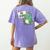 Be Kind Teacher Anti-Bullying Dino Kindness Women Men Boys Women's Comfort Colors T-Shirt Back Print Violet Be Kind Teacher Anti-Bullying Dino Kindness Women Men Boys Women's Comfort Colors T-Shirt Back Print Violet