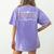 Kindergarten Squad Teachers Kids Kindergarten Back To School Women's Comfort Colors T-Shirt Back Print Violet Kindergarten Squad Teachers Kids Kindergarten Back To School Women's Comfort Colors T-Shirt Back Print Violet