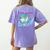Kindergarten Teacher Dolphin Ocean Life Teaching Team Spirit Women's Comfort Colors T-Shirt Back Print Violet Kindergarten Teacher Dolphin Ocean Life Teaching Team Spirit Women's Comfort Colors T-Shirt Back Print Violet