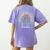 Kindergarten Teacher Leopard Boho Rainbow Back To School Women's Comfort Colors T-Shirt Back Print Violet Kindergarten Teacher Leopard Boho Rainbow Back To School Women's Comfort Colors T-Shirt Back Print Violet