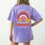 Kindergarten Teacher Pumpkin Patch Cute Women's Comfort Colors T-Shirt Back Print Violet Kindergarten Teacher Pumpkin Patch Cute Women's Comfort Colors T-Shirt Back Print Violet