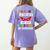 Kindergarten Teachers Are Just Superheroes In Disguise Women's Comfort Colors T-Shirt Back Print Violet Kindergarten Teachers Are Just Superheroes In Disguise Women's Comfort Colors T-Shirt Back Print Violet