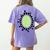 Kiwi Easy Costume Halloween Fruit Lover School Teacher Fun Women's Comfort Colors T-Shirt Back Print Violet Kiwi Easy Costume Halloween Fruit Lover School Teacher Fun Women's Comfort Colors T-Shirt Back Print Violet