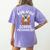 Koalafied School Psychologist Koala Lover Psychology Teacher Women's Comfort Colors T-Shirt Back Print Violet Koalafied School Psychologist Koala Lover Psychology Teacher Women's Comfort Colors T-Shirt Back Print Violet