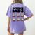 Labrador Retriever Science Labs Dog Lover Teacher Women's Comfort Colors T-Shirt Back Print Violet