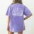 Learn Grow Bloom Wildflowers Appreciation Montessori Teacher Women's Comfort Colors T-Shirt Back Print Violet Learn Grow Bloom Wildflowers Appreciation Montessori Teacher Women's Comfort Colors T-Shirt Back Print Violet