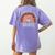Leopard Rainbow Thankful Thanksgiving Teacher Women Kids Women's Comfort Colors T-Shirt Back Print Violet Leopard Rainbow Thankful Thanksgiving Teacher Women Kids Women's Comfort Colors T-Shirt Back Print Violet
