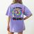 Let The Games Field Day Begin Tie Dye Adults Teacher Kids Women's Comfort Colors T-Shirt Back Print Violet Let The Games Field Day Begin Tie Dye Adults Teacher Kids Women's Comfort Colors T-Shirt Back Print Violet