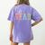Let's Read Book Nerd Reading Book Lover Librarian Teacher Women's Comfort Colors T-Shirt Back Print Violet Let's Read Book Nerd Reading Book Lover Librarian Teacher Women's Comfort Colors T-Shirt Back Print Violet