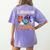 Librarian Boo Crew Teacher Student Halloween Costume Women's Comfort Colors T-Shirt Back Print Violet Librarian Boo Crew Teacher Student Halloween Costume Women's Comfort Colors T-Shirt Back Print Violet