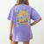 Can I Lick It Periodic Table Science Teacher Men Women Women's Comfort Colors T-Shirt Back Print Violet
