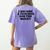 Lie Teacher Saying Humor School Class Women's Women's Comfort Colors T-Shirt Back Print Violet Lie Teacher Saying Humor School Class Women's Women's Comfort Colors T-Shirt Back Print Violet