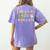 Life Is Hard Visuals Help Special Education SPED Teacher Women's Comfort Colors T-Shirt Back Print Violet