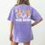 Most Likely To Read Books All Summer Teacher Student Women's Comfort Colors T-Shirt Back Print Violet Most Likely To Read Books All Summer Teacher Student Women's Comfort Colors T-Shirt Back Print Violet