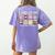 Literacy Is My Jam And I'm Here To Spread Literacy Teacher Women's Comfort Colors T-Shirt Back Print Violet Literacy Is My Jam And I'm Here To Spread Literacy Teacher Women's Comfort Colors T-Shirt Back Print Violet