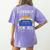 Literacy For All Visually Impaired Braille Teacher The Blind Women's Comfort Colors T-Shirt Back Print Violet Literacy For All Visually Impaired Braille Teacher The Blind Women's Comfort Colors T-Shirt Back Print Violet