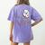 Love Art For Artist Art Teacher Women's Comfort Colors T-Shirt Back Print Violet Love Art For Artist Art Teacher Women's Comfort Colors T-Shirt Back Print Violet