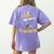 I Love Bee-Ing A Teacher Honey Bee Job Profession Women's Comfort Colors T-Shirt Back Print Violet I Love Bee-Ing A Teacher Honey Bee Job Profession Women's Comfort Colors T-Shirt Back Print Violet