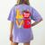 Love Headstart Head Start Teachers First Day Of School Women's Comfort Colors T-Shirt Back Print Violet Love Headstart Head Start Teachers First Day Of School Women's Comfort Colors T-Shirt Back Print Violet