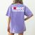 I Love Hot Teachers Women's Comfort Colors T-Shirt Back Print Violet I Love Hot Teachers Women's Comfort Colors T-Shirt Back Print Violet