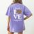 Love Leopard Print Teacher Cheetah School Inspire Teach Women's Comfort Colors T-Shirt Back Print Violet Love Leopard Print Teacher Cheetah School Inspire Teach Women's Comfort Colors T-Shirt Back Print Violet