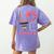Love Montessori Education Math Teacher Women's Comfort Colors T-Shirt Back Print Violet Love Montessori Education Math Teacher Women's Comfort Colors T-Shirt Back Print Violet