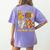 LOVE Pre-K Pumpkin Teacher Student Halloween Costume Women's Comfort Colors T-Shirt Back Print Violet LOVE Pre-K Pumpkin Teacher Student Halloween Costume Women's Comfort Colors T-Shirt Back Print Violet