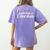 I Love Public Education School Student And Teacher Women's Comfort Colors T-Shirt Back Print Violet
