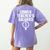 Lower Teacher's Salaries For Men Women Kids Women's Comfort Colors T-Shirt Back Print Violet Lower Teacher's Salaries For Men Women Kids Women's Comfort Colors T-Shirt Back Print Violet
