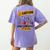 Mad Scientist Halloween Costume Science Teacher Women's Comfort Colors T-Shirt Back Print Violet Mad Scientist Halloween Costume Science Teacher Women's Comfort Colors T-Shirt Back Print Violet