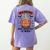 Mad Scientist Pumpkin Science Teacher Halloween Costume Kids Women's Comfort Colors T-Shirt Back Print Violet Mad Scientist Pumpkin Science Teacher Halloween Costume Kids Women's Comfort Colors T-Shirt Back Print Violet