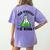 Mad Scientist Science Teacher Halloween Costume Teen Girls Women's Comfort Colors T-Shirt Back Print Violet Mad Scientist Science Teacher Halloween Costume Teen Girls Women's Comfort Colors T-Shirt Back Print Violet