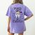 Mad Scientist Shirt Kids Boys Youth Science Teacher Women's Comfort Colors T-Shirt Back Print Violet