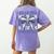 Maestra El Salvador Coquette Bow Hispanic Spanish Teacher Women's Comfort Colors T-Shirt Back Print Violet Maestra El Salvador Coquette Bow Hispanic Spanish Teacher Women's Comfort Colors T-Shirt Back Print Violet