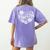 Maestra Spanish Teacher Women's Comfort Colors T-Shirt Back Print Violet
