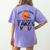 Make Mark Paintbrush International Dot Day Art Teacher Women's Comfort Colors T-Shirt Back Print Violet Make Mark Paintbrush International Dot Day Art Teacher Women's Comfort Colors T-Shirt Back Print Violet