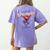Marvel Spider-Man Teachers Are Super Heroes Women's Comfort Colors T-Shirt Back Print Violet Marvel Spider-Man Teachers Are Super Heroes Women's Comfort Colors T-Shirt Back Print Violet