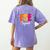 Matching ESE Squad First Last Day Team Teacher Student Tribe Women's Comfort Colors T-Shirt Back Print Violet