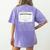 Matching Group Halloween Costume For Teachers Women's Comfort Colors T-Shirt Back Print Violet