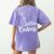 Matching Unity Day Orange Teacher Kindness Be Kind 2024 Women's Comfort Colors T-Shirt Back Print Violet