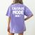 Math Calculus Mode On Teacher T-Shirt Women's Comfort Colors T-Shirt Back Print Violet Math Calculus Mode On Teacher T-Shirt Women's Comfort Colors T-Shirt Back Print Violet