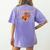 Math Nerd The Mathemachicken a Math Teacher Women's Comfort Colors T-Shirt Back Print Violet Math Nerd The Mathemachicken a Math Teacher Women's Comfort Colors T-Shirt Back Print Violet
