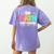 Do Math Not Magic Show Your Work Math Teacher Women's Comfort Colors T-Shirt Back Print Violet Do Math Not Magic Show Your Work Math Teacher Women's Comfort Colors T-Shirt Back Print Violet