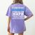 Math Teacher If At First You Don't Succeed Women's Comfort Colors T-Shirt Back Print Violet