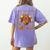 Math Turkey Teacher Thanksgiving Geometric Pi Equation Women's Comfort Colors T-Shirt Back Print Violet Math Turkey Teacher Thanksgiving Geometric Pi Equation Women's Comfort Colors T-Shirt Back Print Violet