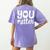You Matter Teacher Kindness Child Counselor Heart Love Men Women Kids Women's Comfort Colors T-Shirt Back Print Violet You Matter Teacher Kindness Child Counselor Heart Love Men Women Kids Women's Comfort Colors T-Shirt Back Print Violet